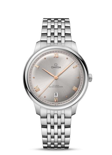 Omega De Ville Master Chronometer Stainless Steel / Silver / Bracelet